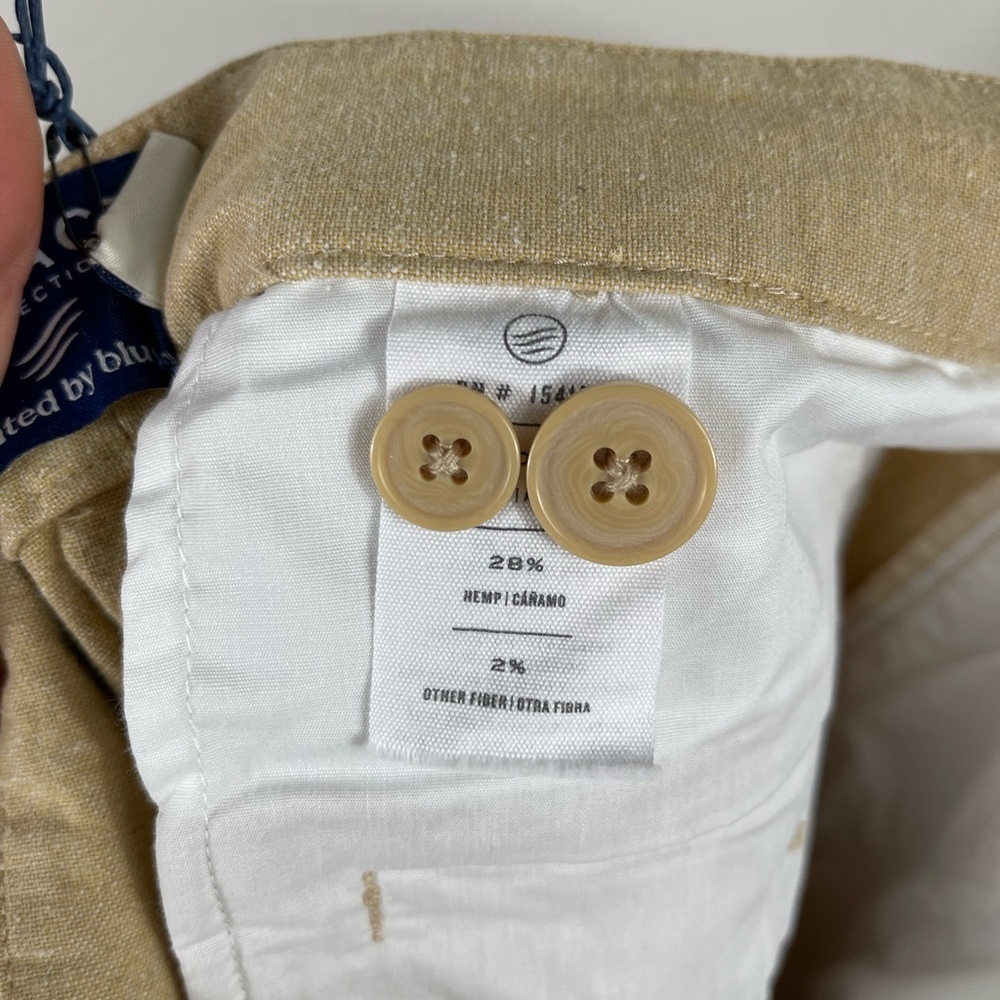 Impact Collection United by Blue Men's Chino Shorts Cotton Size 34 NWT - Picture 10 of 11
